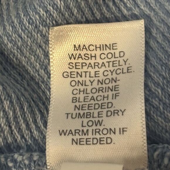 J. Jill Cotton Terry Tie-Waist Pull On Casual Skirt Light Powder Blue Size Large - Picture 13 of 16